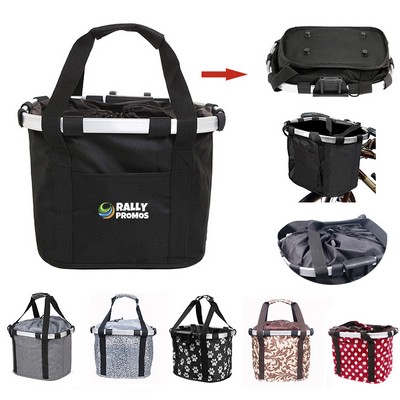 Foldable Front Bike Baskets