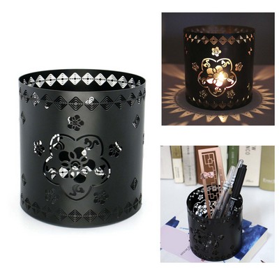 Custom Metal Pen /Candle Holder