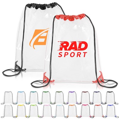 Clear Cinch Backpack