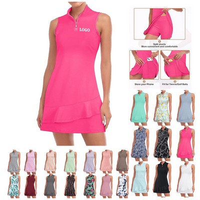Stylish Sleeveless Tennis Dress
