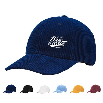 Adjustable Corduroy Baseball Cap