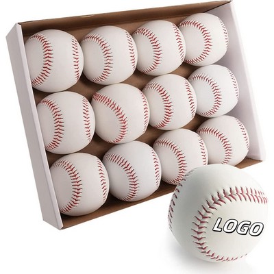 9" Pvc Promotional Baseball W/ Custom Imprint