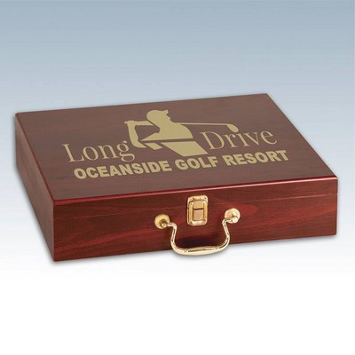 Rosewood Finish Executive Golf Set