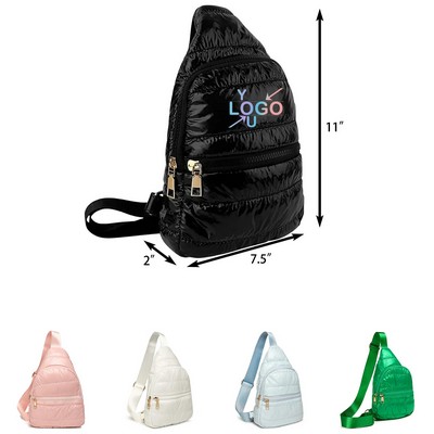 Puffed Crossbody Bag