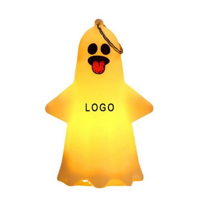 Portable Halloween Ghost Light With Keyring