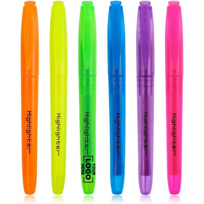 Chisel Tip Dual-Color Highlighter Pens