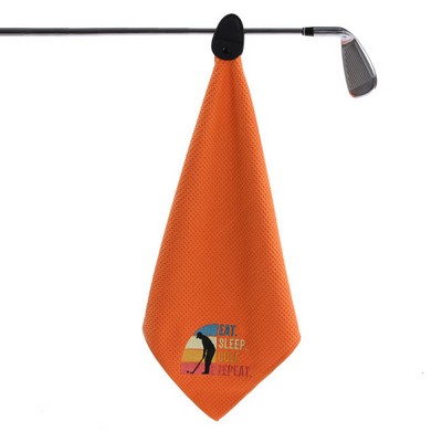 Waffle Magnetic Golf Towel -Small Size
