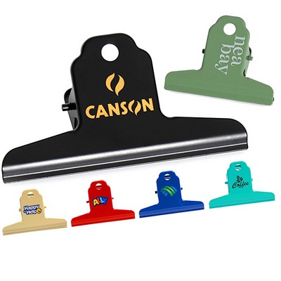 Custom Colorful A-Shaped Metal Binder Flip Clip