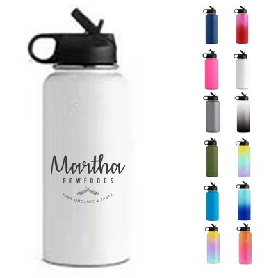 32oz Stainless Steel Reusable Water Bottle