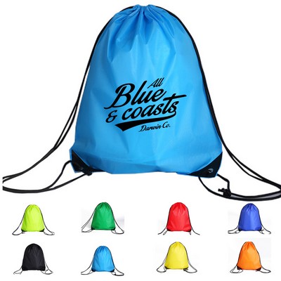 Secure Clear PVC Drawstring Bag