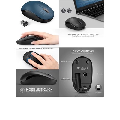 iBank® Wireless Mouse for Laptop, PC, Tablet, Computer and Mac