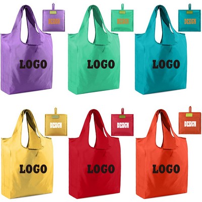 Reusable Foldable Shopping Grocery Bags