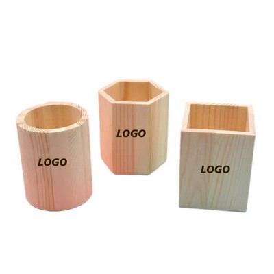 Wood Pen Holder