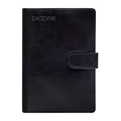 A5 Leather-bound Hardcover Notebook