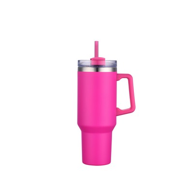 Endura 40 oz Magenta Double Wall Vacuum Mug
