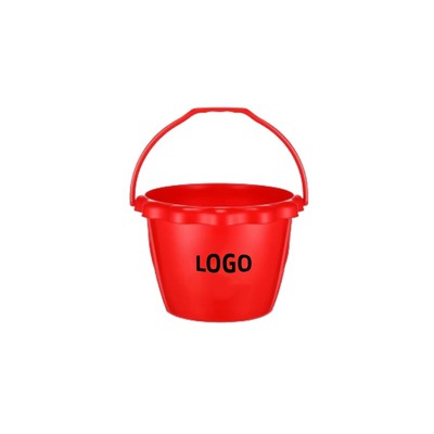 Heavy Duty Plastic Sand Bucket for Beach Play and Water Toys