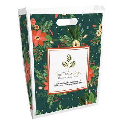 Christmas Scatter Design 3 Merchant Paper Bags (12" x 15" x 2.5")