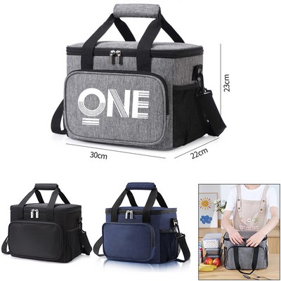 Large Insulated Tote Lunch Bag