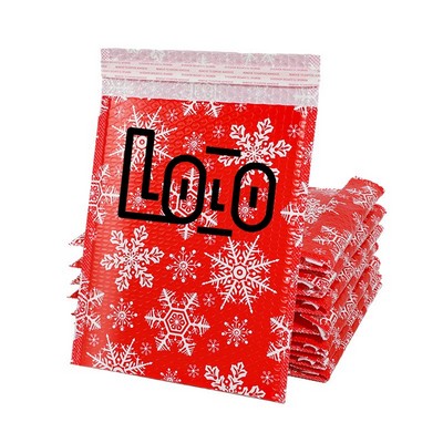 Christmas Self-Adhesive Bubble Mailer