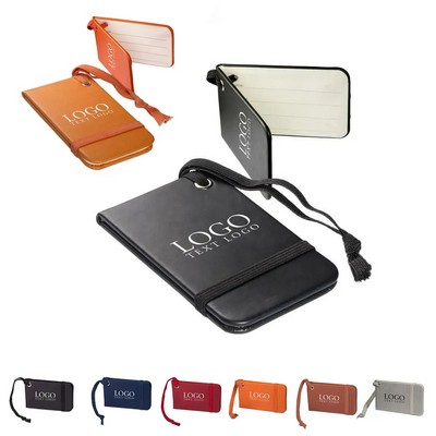 PU Leather Luggage Travel Bag Tags