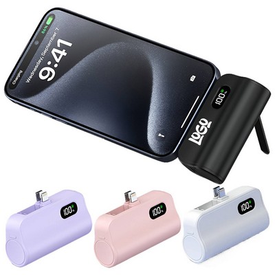 10000mAh Mini Hidden Dual-Port Portable Power Bank