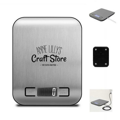 Digital Kitchen Scale with LCD Screen