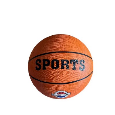 Durable Rubber PU Basketball for Kids School Play and Training