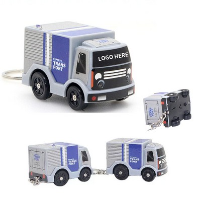 Vehicle LED Audio Keychain