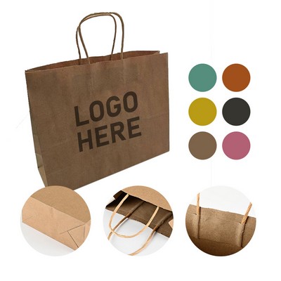Extra-Large Kraft Paper Gift Bag with Twist Handle