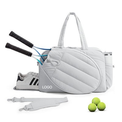 Outdoor Tennis and Pickleball Racket Bag Crossbody Sports Tote Large Capacity Court Backpack