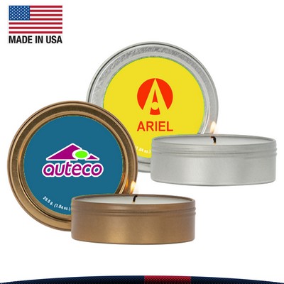 2 oz. Palesa Scented Candle in Screw-Top Metal Tin