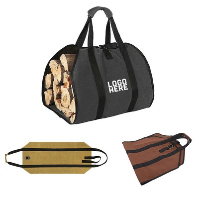 Outdoor Firewood Tote Bag