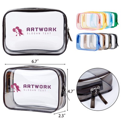 Clear PVC Toiletry Travel Bag