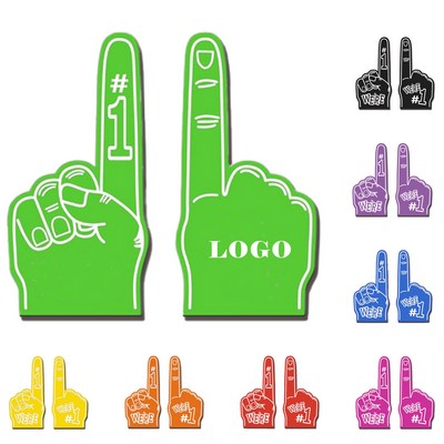 Cheering Gesture Foam Gloves