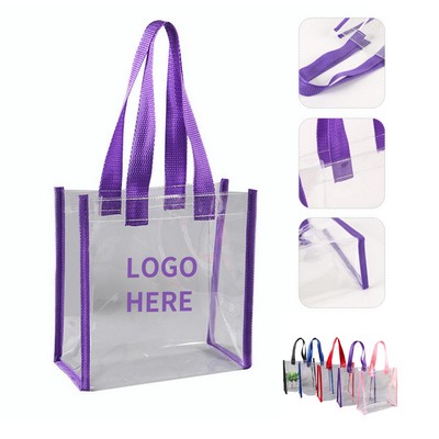 Transparent PVC Arena Tote