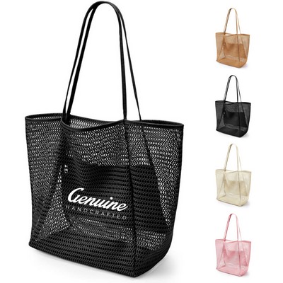 Women's Mesh Beach Tote Bag