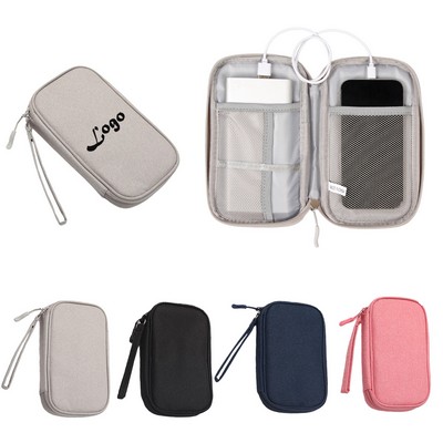 Potable Electronic Accessory Storage Bag