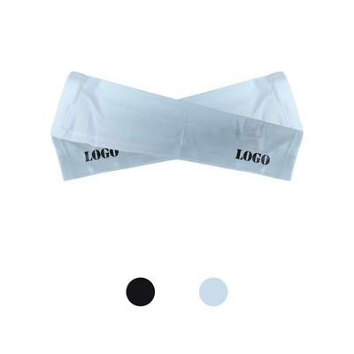 UV Shield Arm Sleeves Sun Sport Fabric Guard Wear Protectors Fit Cycling Running Golf Fishing