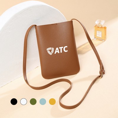 Adjustable Strap Minimalist Crossbody Phone Bag