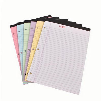 A4 30 Sheets Legal Pads Easily Tearable Lines Notebook