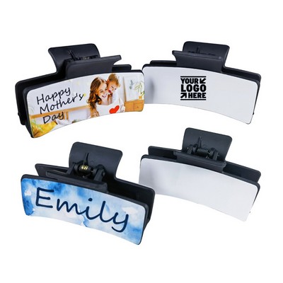 Customizable Sublimation Hair Clips