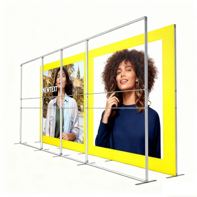 SEG fabric display without light