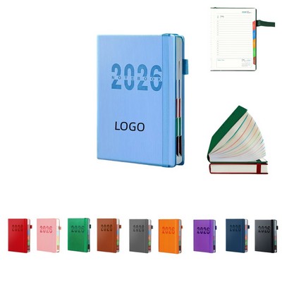 A5 Size Hardcover Calendar Planner