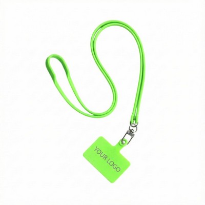 Silicone Neck Strap Mobile Phone Lanyard