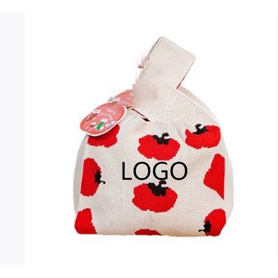 Christmas Knitted Handbag