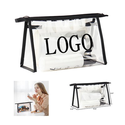 Transparent TPU Travel Toiletry Pouch