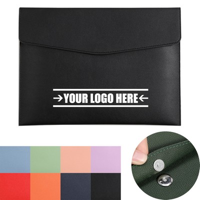 Waterproof Business A4 Leather File Bag