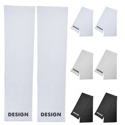 UPF 50+ Cooling Sun Protection Arm Sleeves