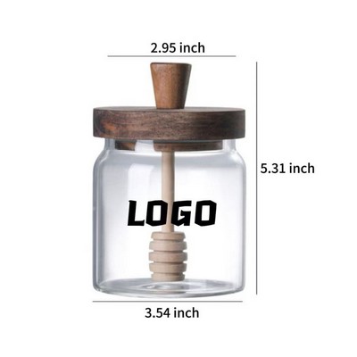 Glass Honey Container