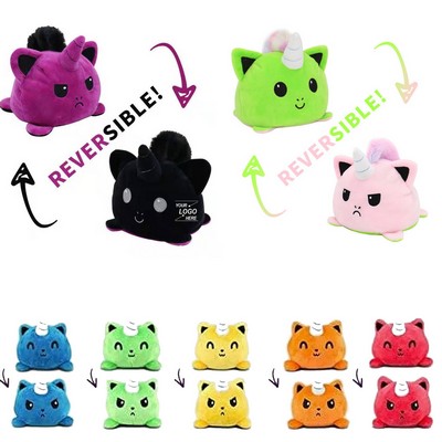 Reversible Cat Stuffed Toy